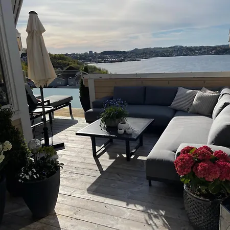 Flott Med Topp Utsikt Leilighet